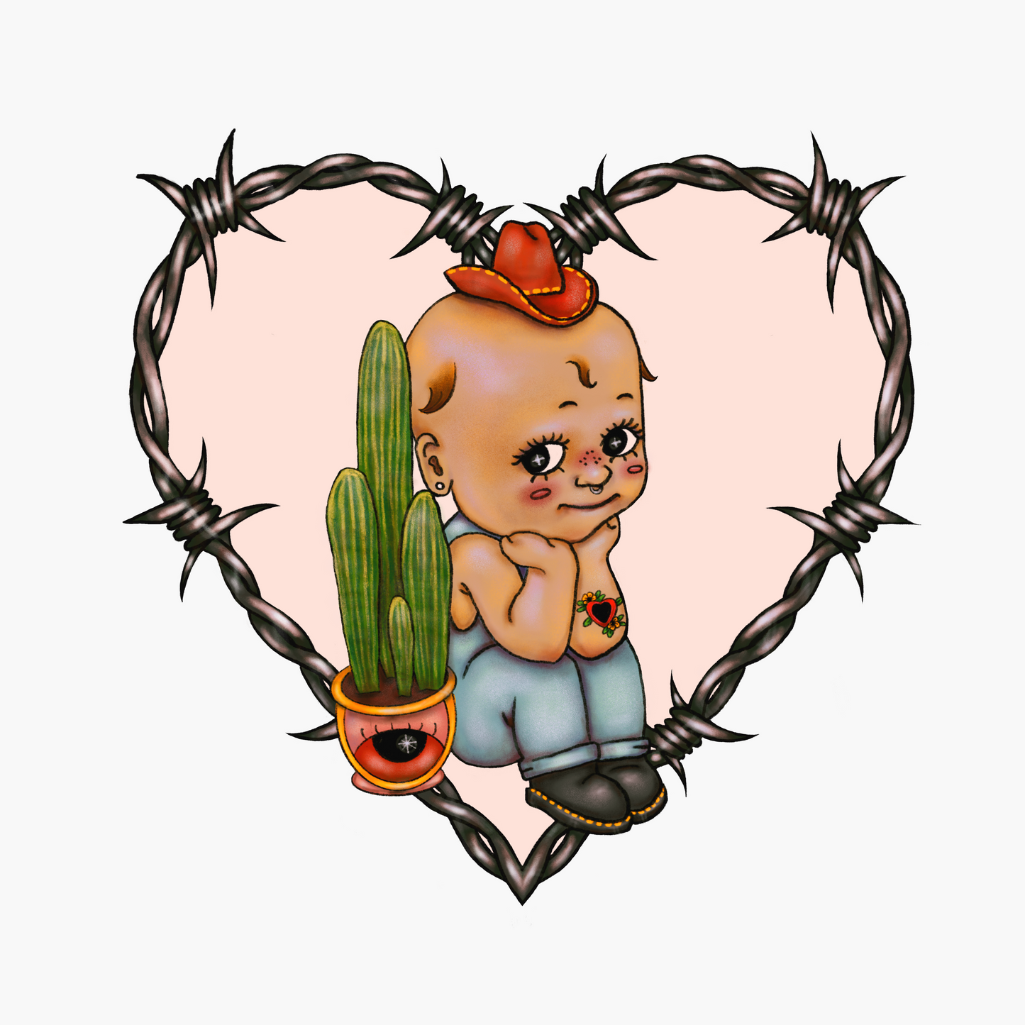 Kewpie sticker