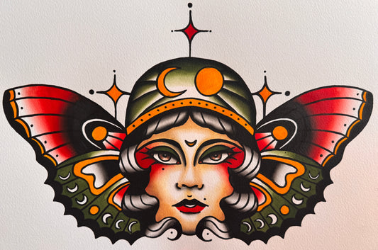 Mariposa Mujer print