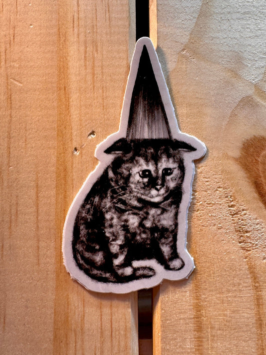 Party Hat Cat sticker
