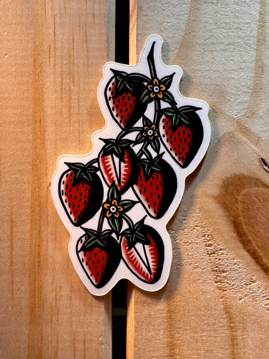Strawberries sticker