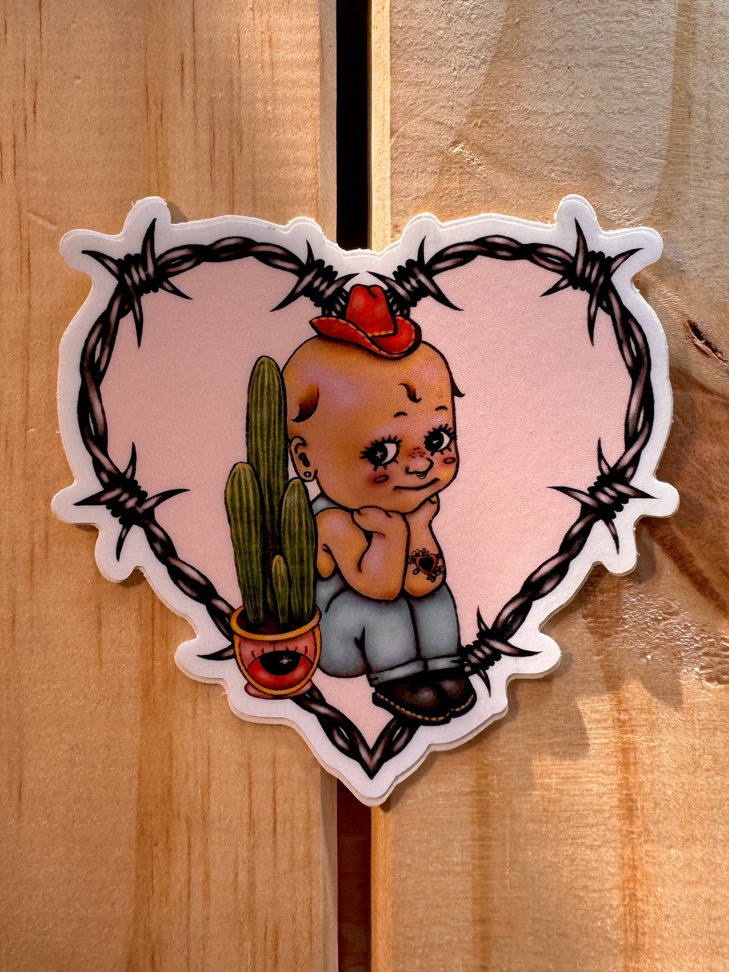 Kewpie sticker