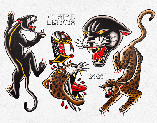 Panther Flash print
