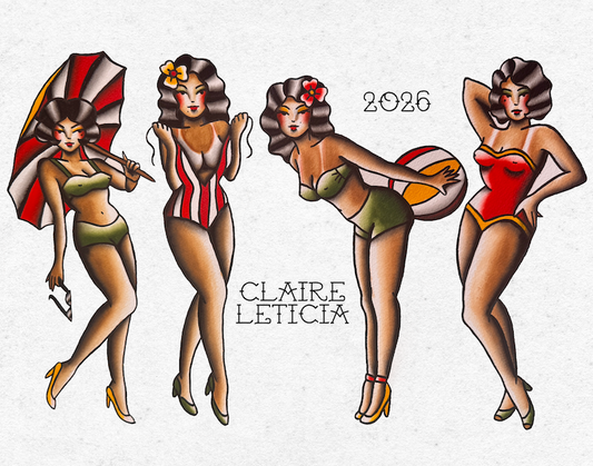 Pinup Flash print