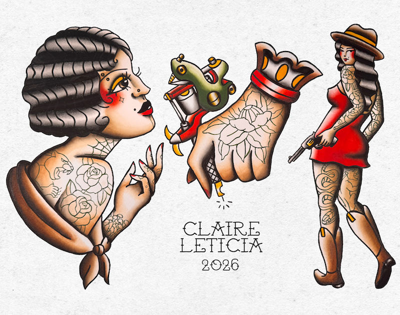 Tattoo Flash print