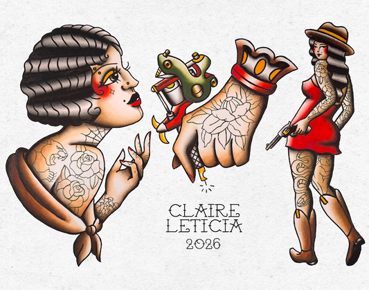 Tattoo Flash print